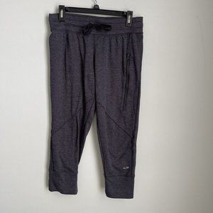 Champion Gray Duo Dry Cropped Slouchy Athletic Fleece Pants